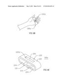 PORTABLE ELECTRONIC MODULE HAVING A HOLDER diagram and image