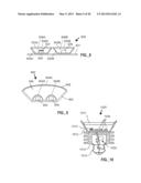 SOLID STATE LIGHTING DEVICE INCLUDING MULTIPLE WAVELENGTH CONVERSION     MATERIALS diagram and image