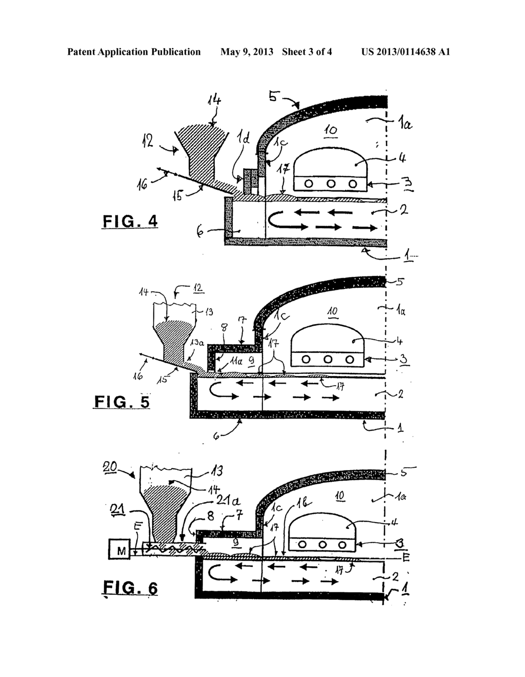 GLASS MELTING TANK HAVING A DOGHOUSE, AND METHOD FOR HEATING THE CHARGE     MATERIAL IN SUCH GLASS MELTING TANKS - diagram, schematic, and image 04