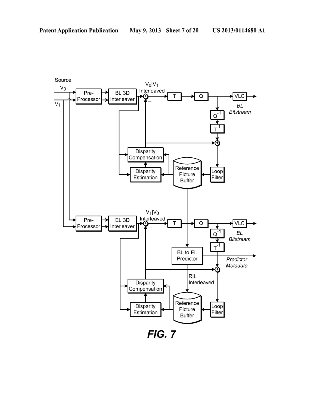 Systems and Methods for Multi-Layered Frame-Compatible Video Delivery - diagram, schematic, and image 08