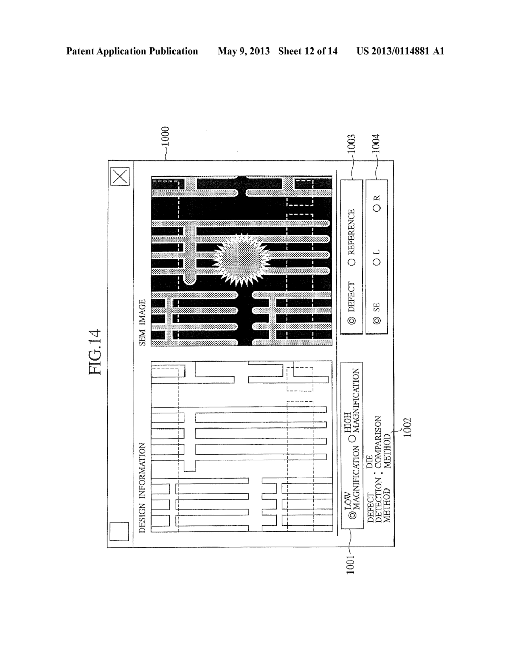 METHOD AND APPARATUS FOR REVIEWING DEFECTS - diagram, schematic, and image 13