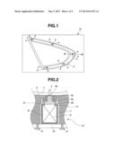DIE FOR FORMING MOLDING AND METHOD FOR PRODUCING DECORATIVE     MOLDING-FURNISHED GLASS USING THE DIE diagram and image