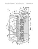 HIGH EMISSIVITY DISTRIBUTION PLATE IN VAPOR DEPOSITION APPARATUS AND     PROCESSES diagram and image