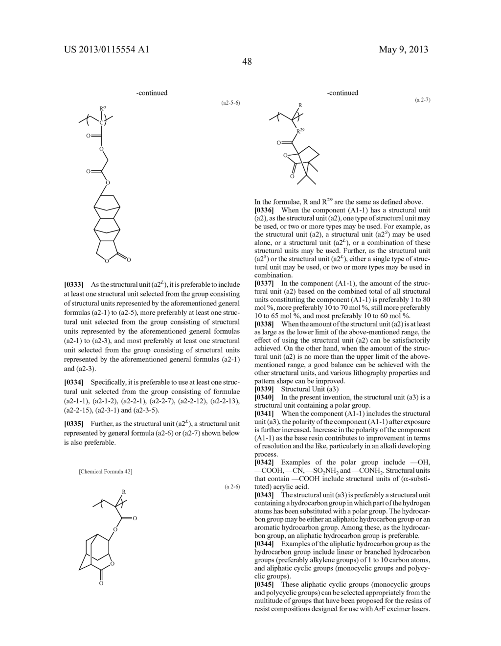RESIST COMPOSITION, METHOD OF FORMING RESIST PATTERN AND POLYMERIC     COMPOUND - diagram, schematic, and image 49