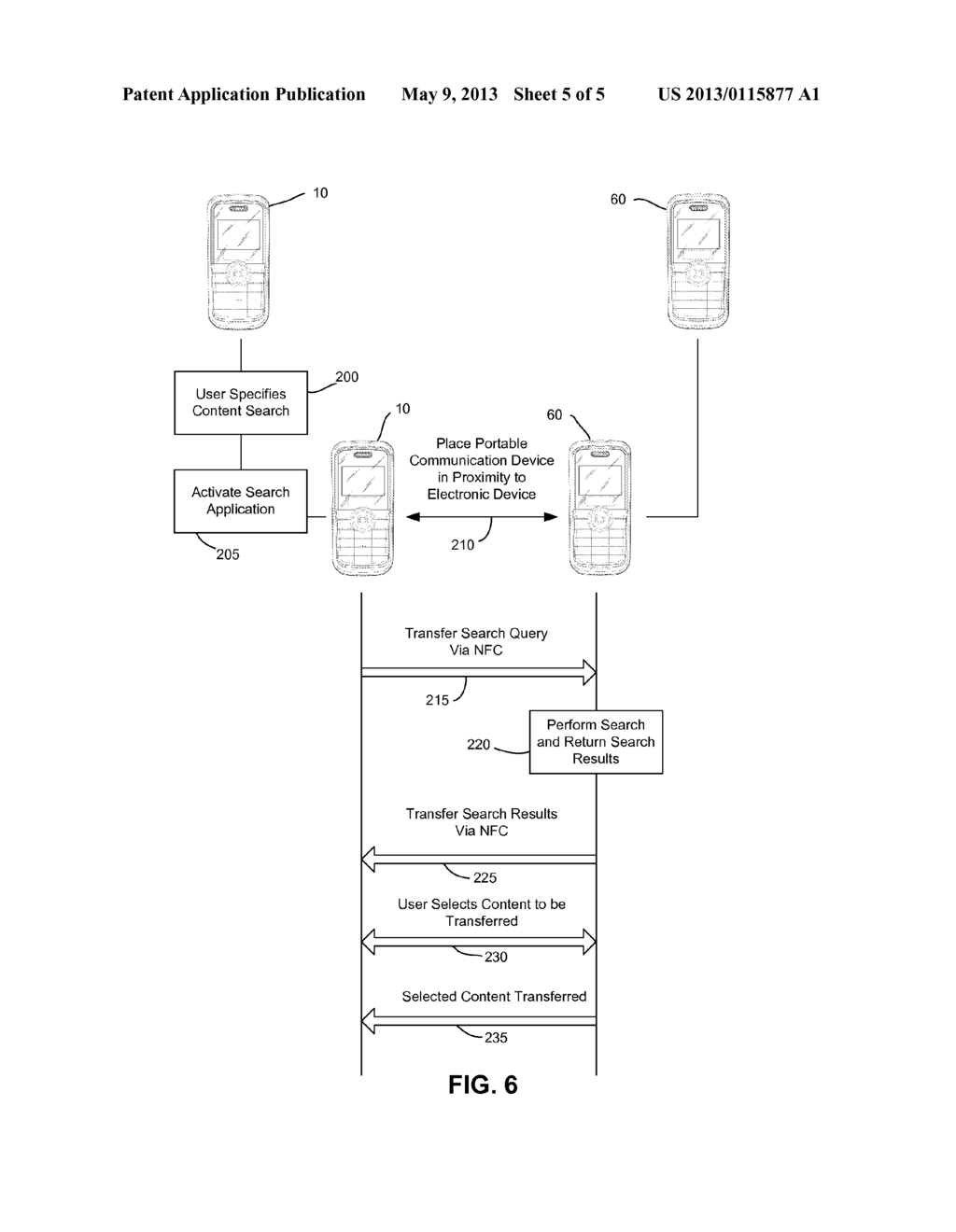 DEVICE AND METHOD FOR CONTENT SEARCHING BETWEEN PEER DEVICES - diagram, schematic, and image 06