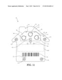 TRANSACTION PRODUCT WITH SELECTIVELY ILLUMINATED BUTTONS diagram and image