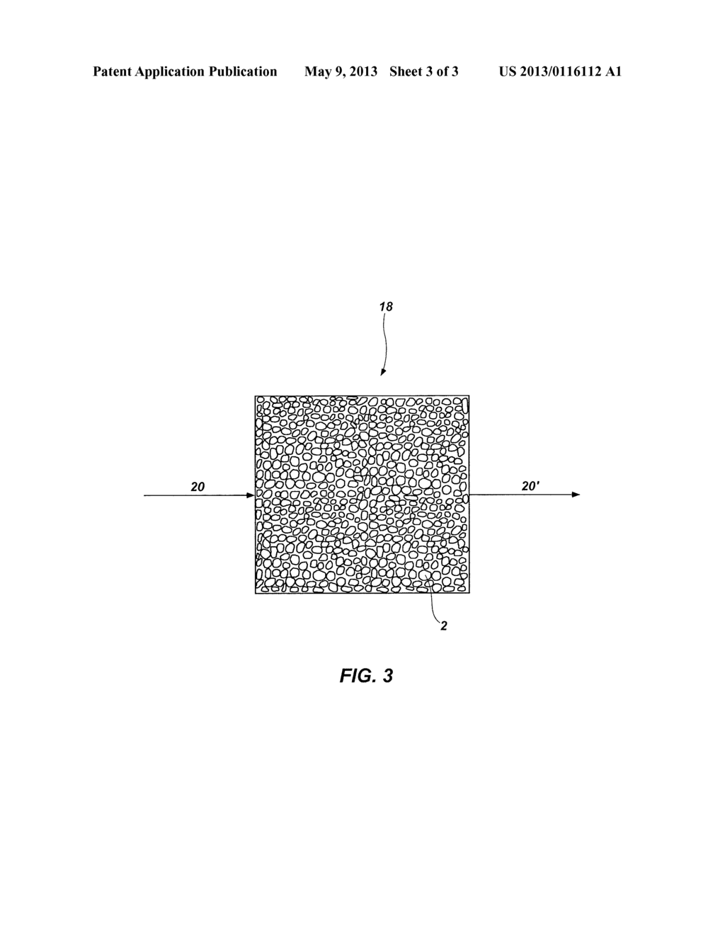 COMPOSITE MEDIA FOR FLUID STREAM PROCESSING, A METHOD OF FORMING THE     COMPOSITE MEDIA, AND A RELATED METHOD OF PROCESSING A FLUID STREAM - diagram, schematic, and image 04