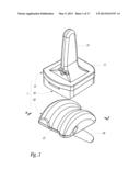 SURGICAL INSTRUMENTATION ASSEMBLY FOR POSITIONING AN ANKLE PROSTHESIS diagram and image