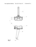 SURGICAL INSTRUMENTATION ASSEMBLY FOR POSITIONING AN ANKLE PROSTHESIS diagram and image