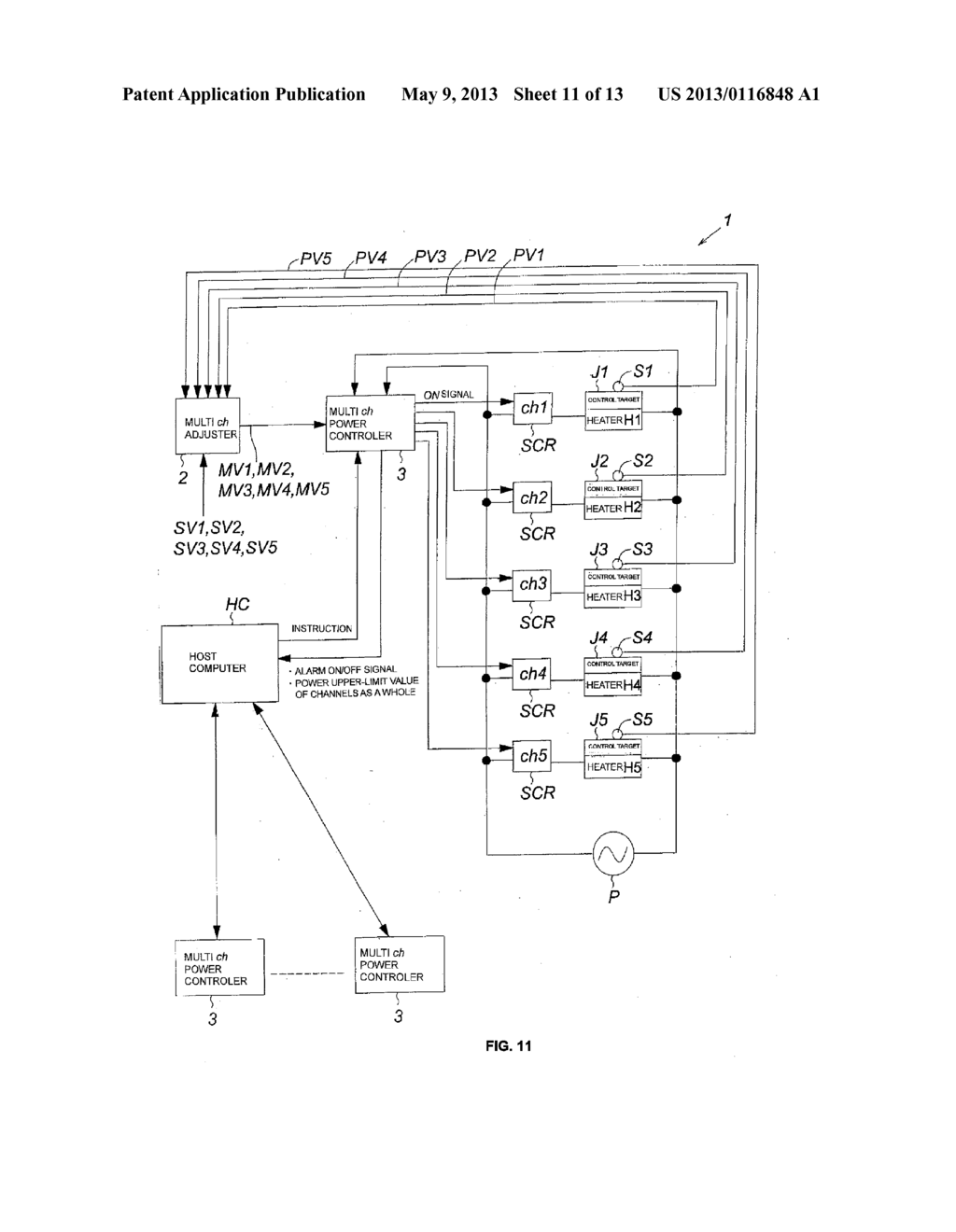 MULTICHANNEL POWER CONTROLLER - diagram, schematic, and image 12