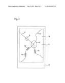 System having mobile telephones wirelessly networked via a shared central     server diagram and image