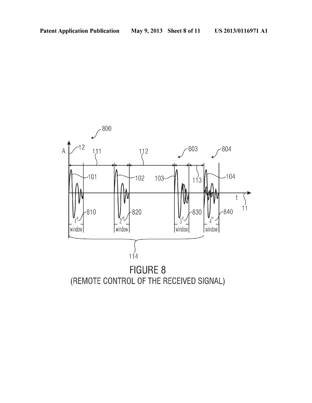 METHOD FOR GENERATING A SIGNAL FOR A DISTANCE MEASUREMENT AND METHOD AND     SYSTEM FOR DISTANCE MEASUREMENT BETWEEN A TRANSMITTER AND A RECEIVER - diagram, schematic, and image 09