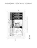 ANALYZING AND DISTRIBUTING BROWSING FUTURES IN A GESTURE BASED USER     INTERFACE diagram and image