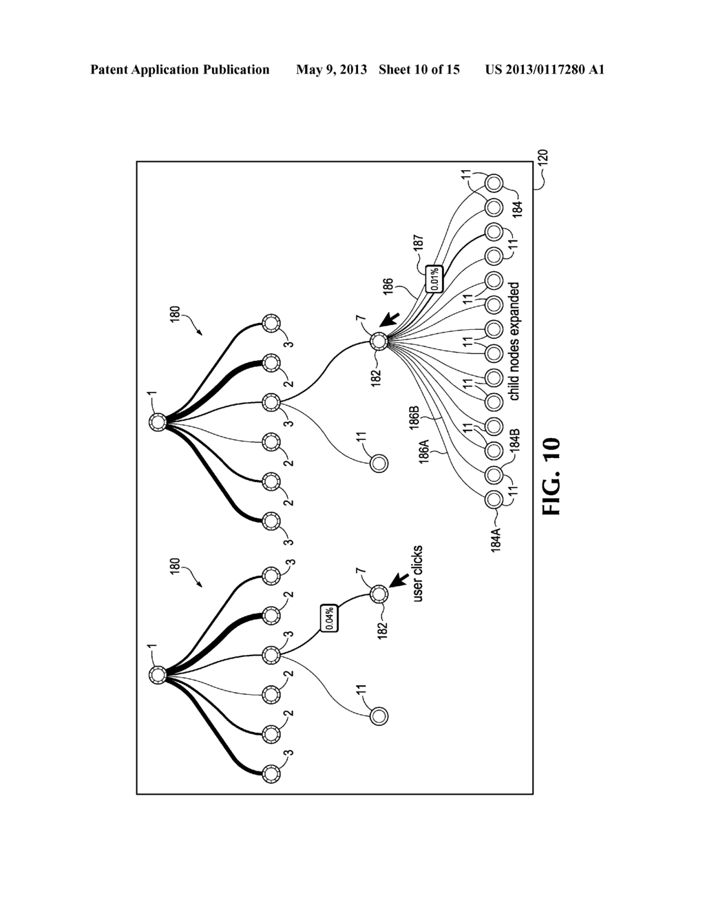 METHOD AND APPARATUS FOR VISUALIZING AND INTERACTING WITH DECISION TREES - diagram, schematic, and image 11