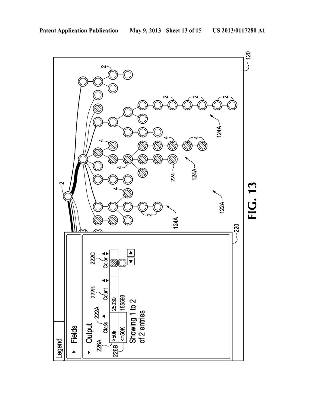 METHOD AND APPARATUS FOR VISUALIZING AND INTERACTING WITH DECISION TREES - diagram, schematic, and image 14