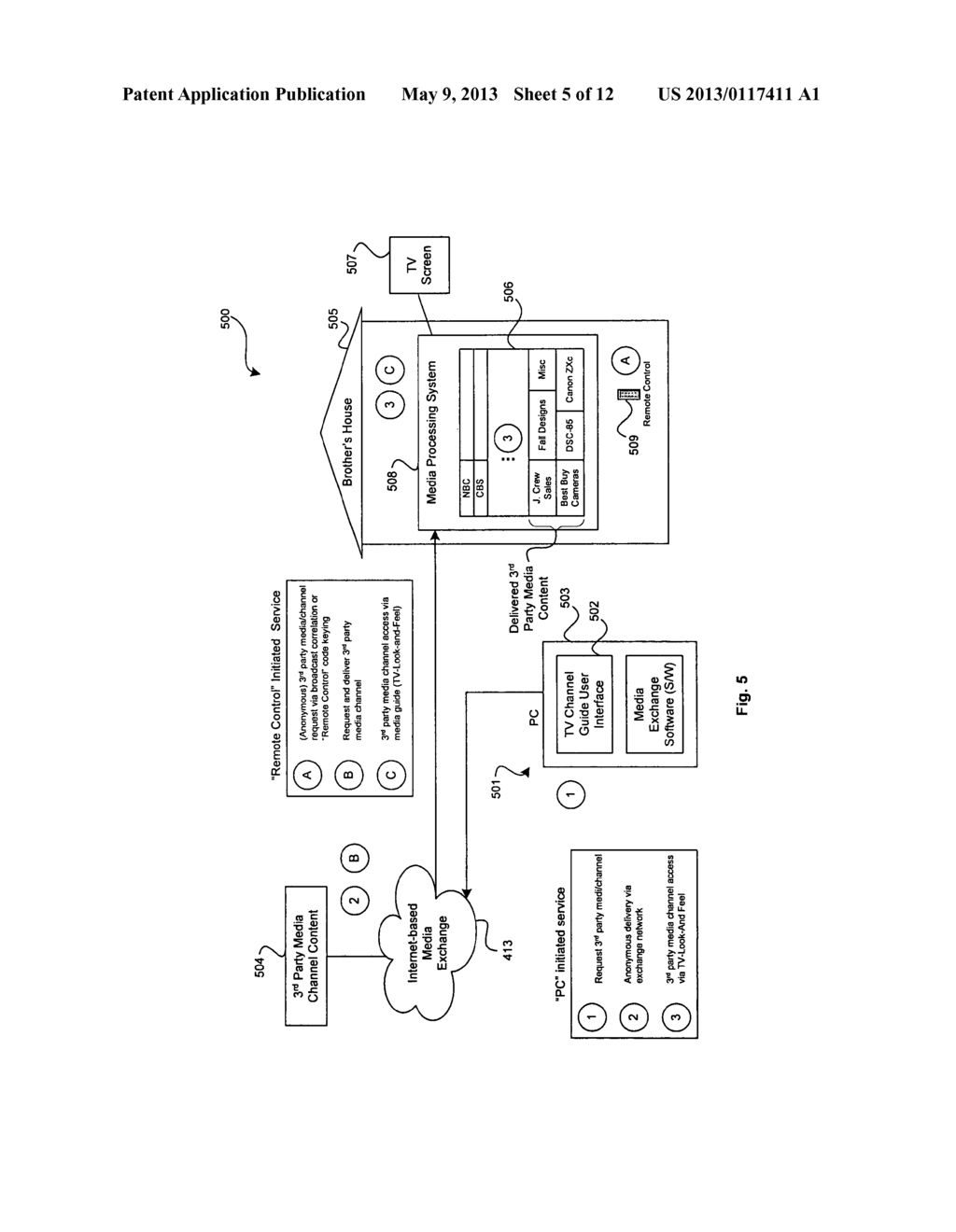 QUALITY OF SERVICE SUPPORT IN A MEDIA EXCHANGE NETWORK - diagram, schematic, and image 06