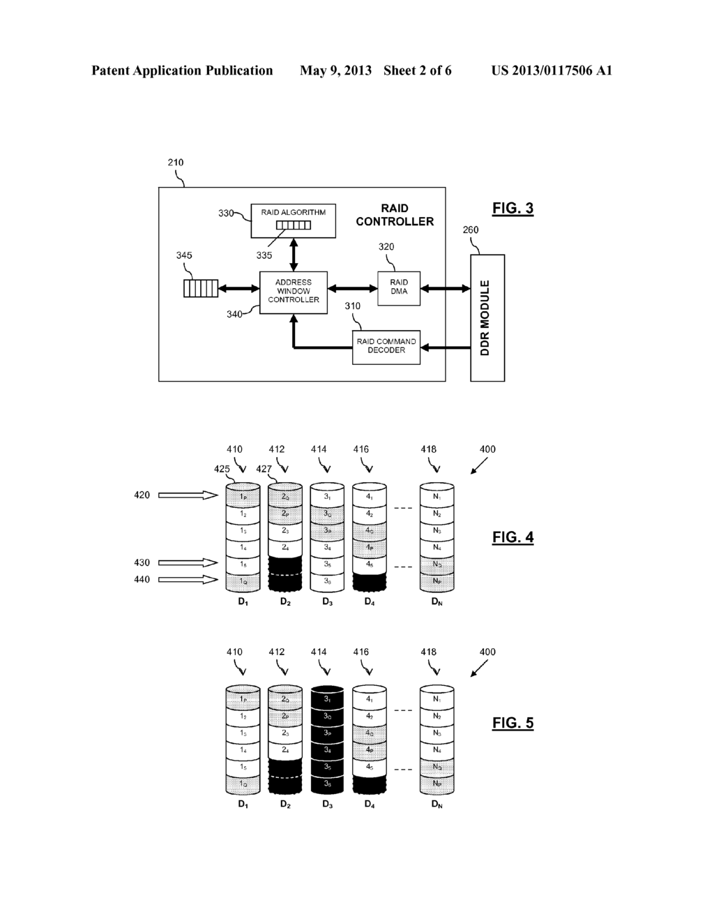 INTEGRATED CIRCUIT DEVICE, DATA STORAGE ARRAY SYSTEM AND METHOD THEREFOR - diagram, schematic, and image 03