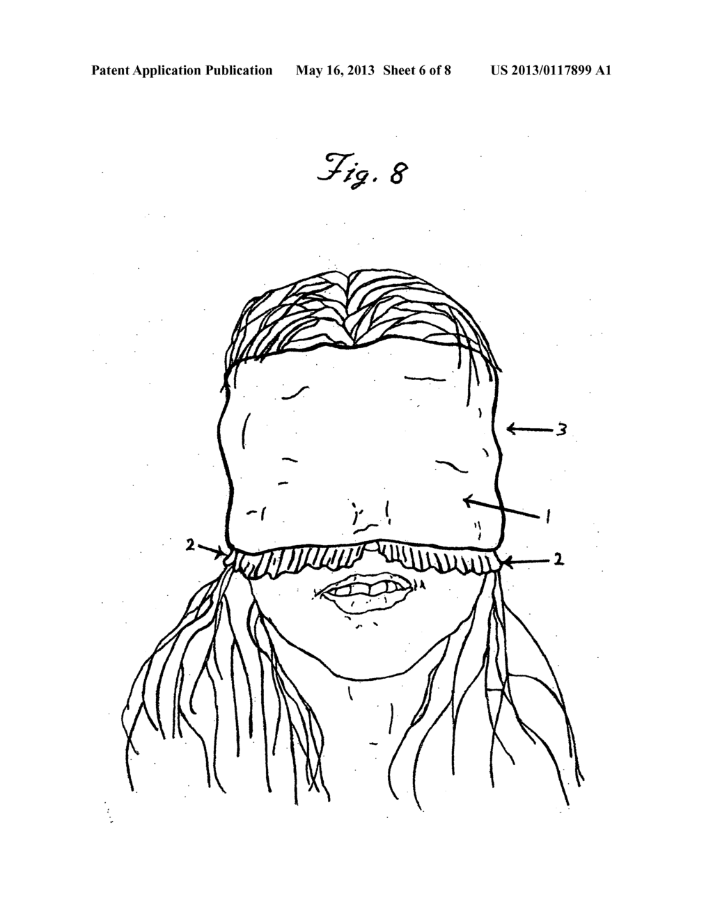 Slip-Over Light Blocking Sleep Mask - diagram, schematic, and image 07