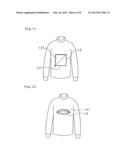 GARMENT FOR LAYERING, AND OUTWEAR AND INNER LAYER WEAR TO BE USED IN     GARMENT FOR LAYERING diagram and image