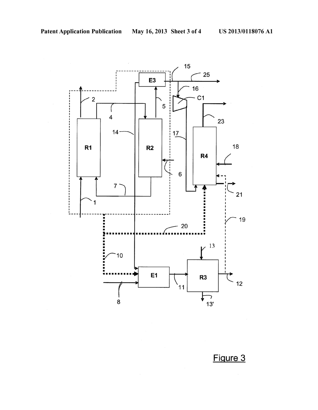 INTEGRATED PROCESS FOR TREATMENT AND GASIFICATION OF BITUMINOUS FEEDSTOCKS     BY CHEMICAL LOOPING COMBUSTION - diagram, schematic, and image 04