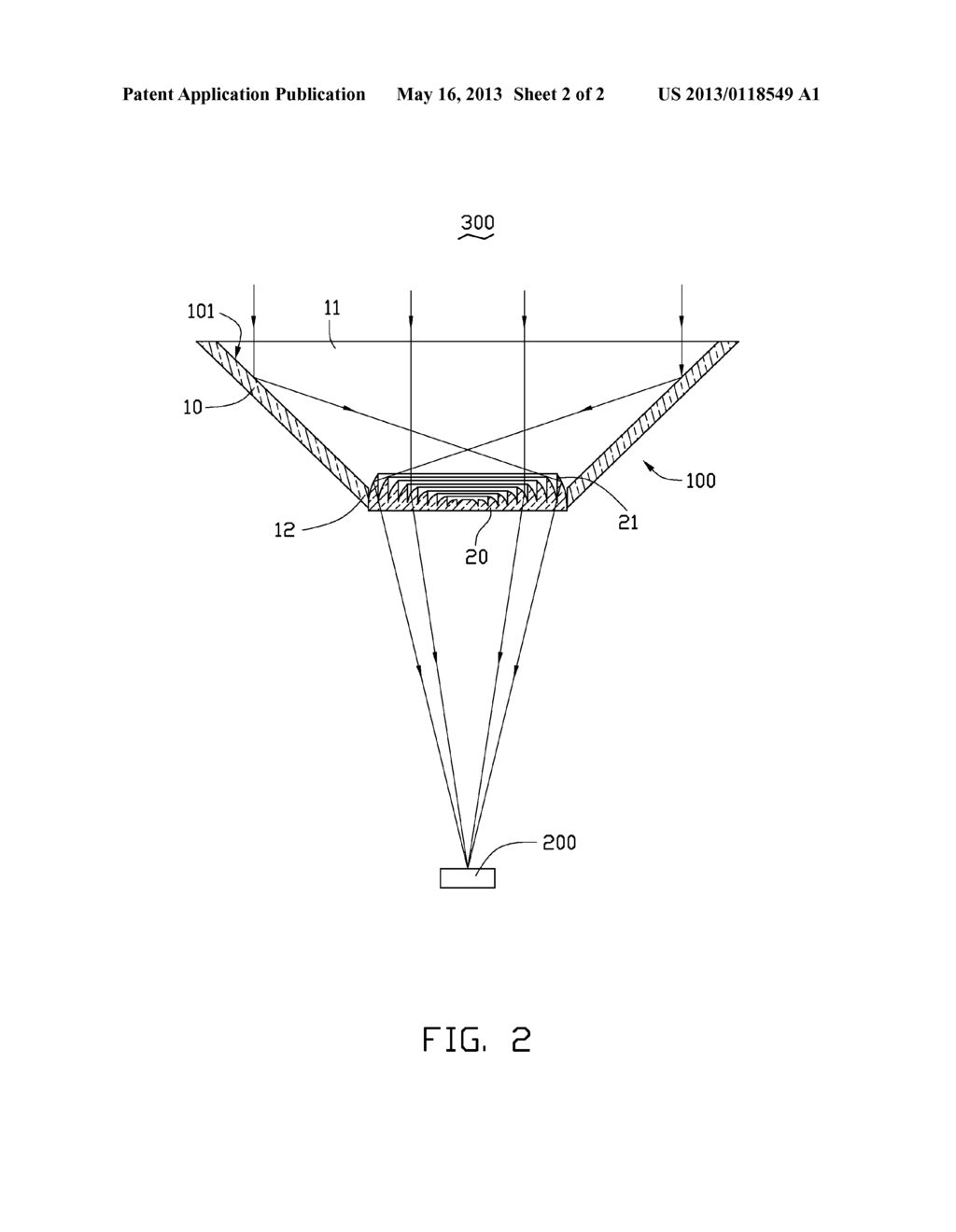 SOLAR POWER CONCENTRATOR AND SOLAR POWER COLLECTING DEVICE USING SAME - diagram, schematic, and image 03