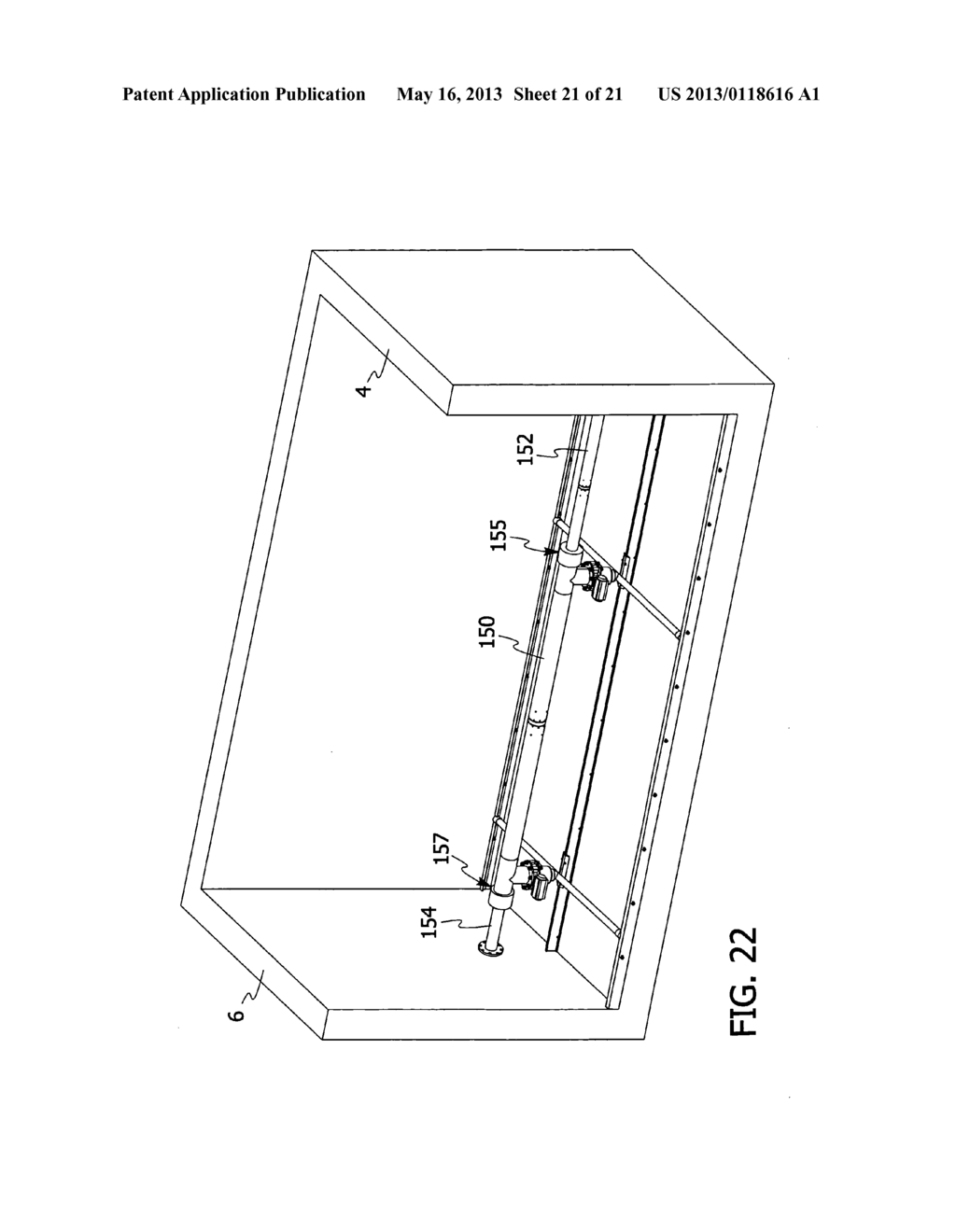 Apparatus and method for removing materials from a material collection     container - diagram, schematic, and image 22