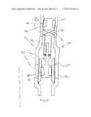 Wireline supported bi-directional shifting tool with pumpdown feature diagram and image