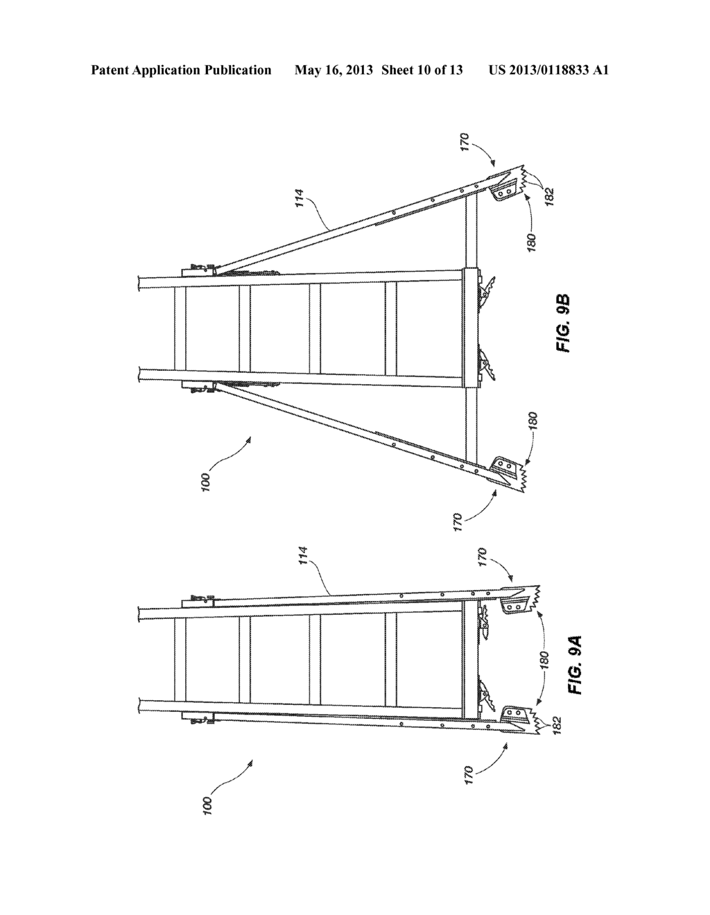 ADJUSTABLE LADDERS AND RELATED METHODS - diagram, schematic, and image 11