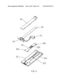 Fixing Structure for Electronic Device with Display Screen diagram and image