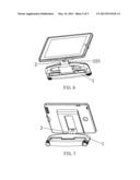 Fixing Structure for Electronic Device with Display Screen diagram and image