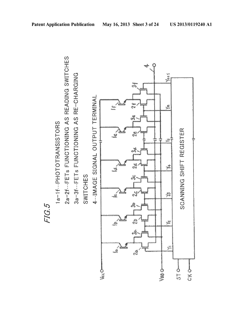 PHOTOELECTRIC CONVERSION CELL AND ARRAY, READING METHOD THEREFOR, AND     CIRCUIT THEREOF - diagram, schematic, and image 04