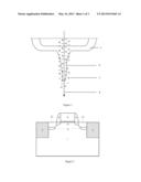 CMOS DEVICE FOR REDUCING RADIATION-INDUCED CHARGE COLLECTION AND METHOD     FOR FABRICATING THE SAME diagram and image