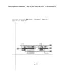 Integrated Circuit Including Gate Electrode Level Region Including     Cross-Coupled Transistors Having Gate Contacts Located Over Inner Portion     of Gate Electrode Level Region and Offset Gate Level Feature Line Ends diagram and image