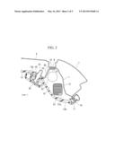 ARRANGEMENT STRUCTURE FOR VEHICLE INTERIOR PARTS diagram and image