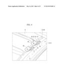 ARRANGEMENT STRUCTURE FOR VEHICLE INTERIOR PARTS diagram and image