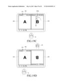 MOBILE DEVICE FOR EXECUTING MULTIPLE APPLICATIONS AND METHOD FOR SAME diagram and image