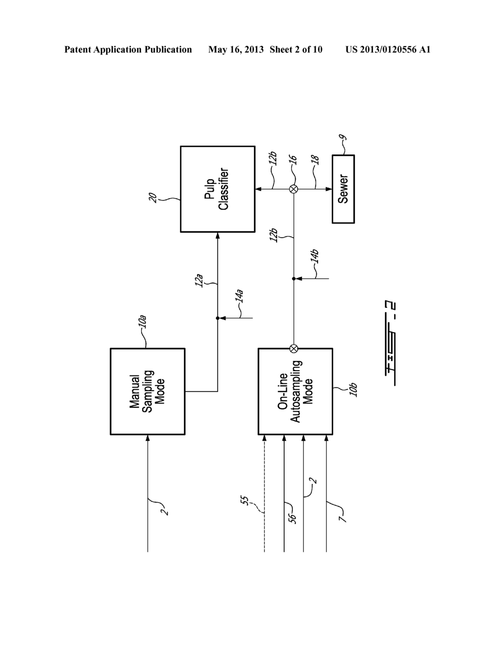 ON-LINE MACROCONTAMINANT ANALYSER AND METHOD - diagram, schematic, and image 03