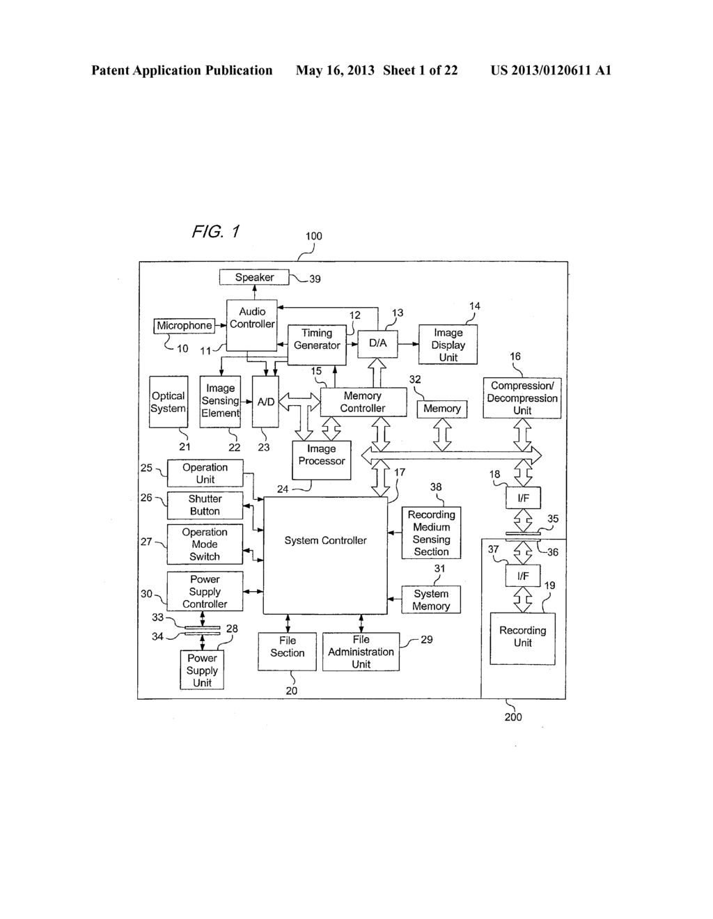 IMAGE RECORDING APPARATUS, IMAGE REPRODUCING APPARATUS, METHOD OF     CONTROLLING IMAGE RECORDING APPARATUS, METHOD OF CONTROLLING IMAGE     REPRODUCING APPARATUS, COMPUTER PROGRAM, AND RECORDING MEDIUM - diagram, schematic, and image 02