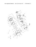 LENS BARREL AND IMAGING DEVICE PROVIDED WITH LENS BARREL, AND ASSEMBLY     METHOD OF LENS BARREL diagram and image