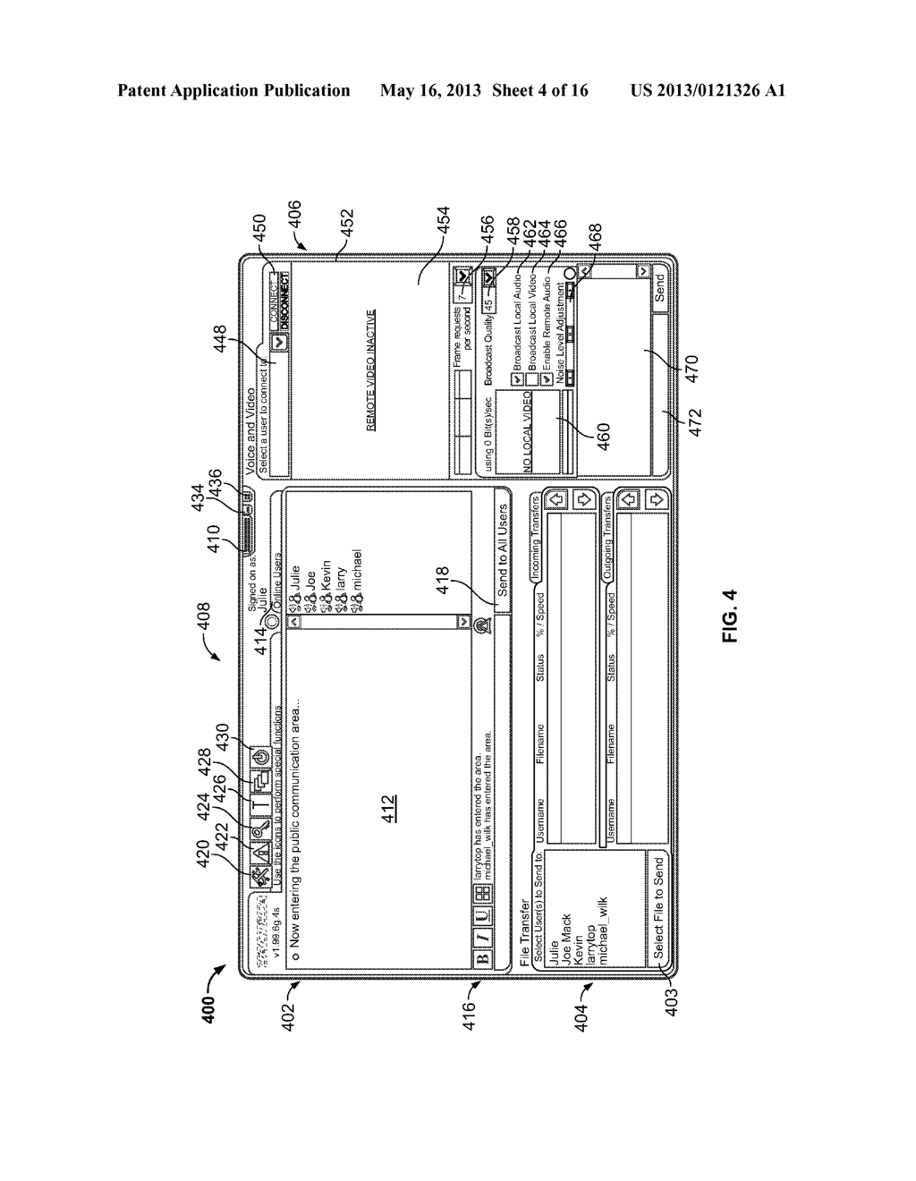 APPARATUS AND METHOD FOR DYNAMICALLY UPDATING AND COMMUNICATING WITHIN     FLEXIBLE NETWORKS - diagram, schematic, and image 05