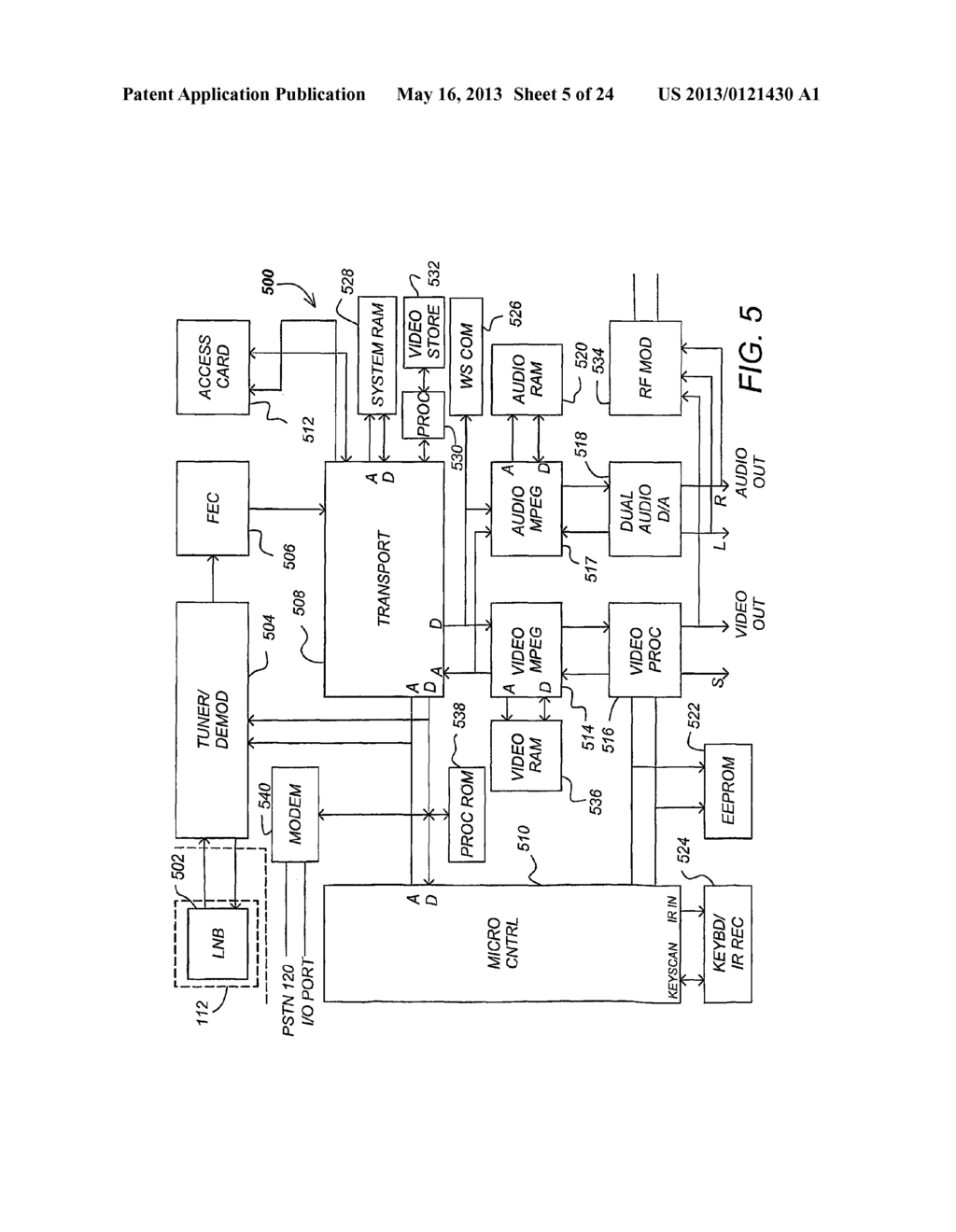 FEEDER LINK CONFIGURATIONS TO SUPPORT LAYERED MODULATION FOR DIGITAL     SIGNALS - diagram, schematic, and image 06