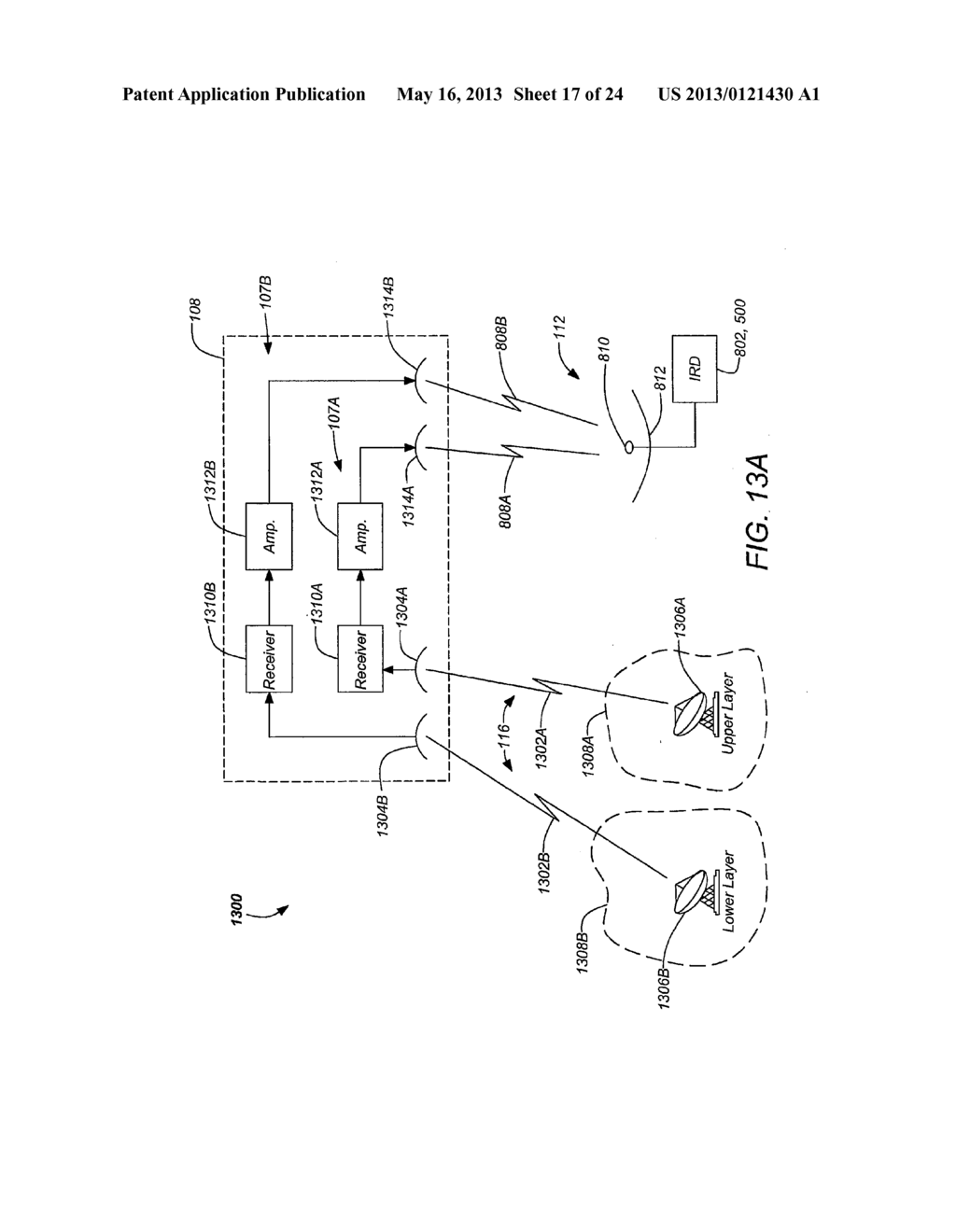 FEEDER LINK CONFIGURATIONS TO SUPPORT LAYERED MODULATION FOR DIGITAL     SIGNALS - diagram, schematic, and image 18