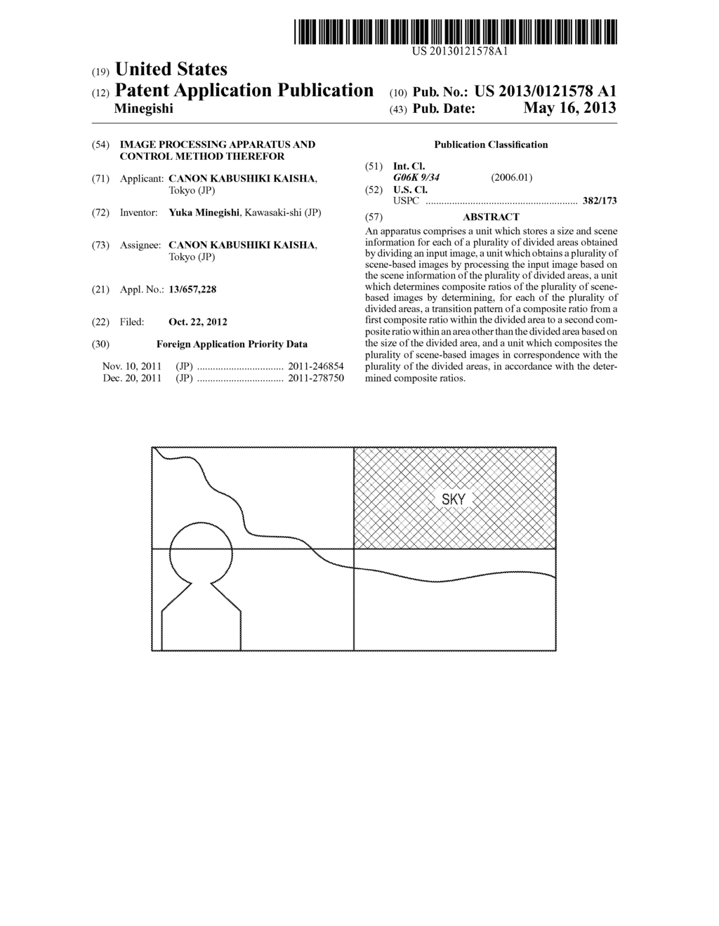 IMAGE PROCESSING APPARATUS AND CONTROL METHOD THEREFOR - diagram, schematic, and image 01