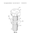 Fastener and Fastener Assembly with Discontinuous Threadform diagram and image