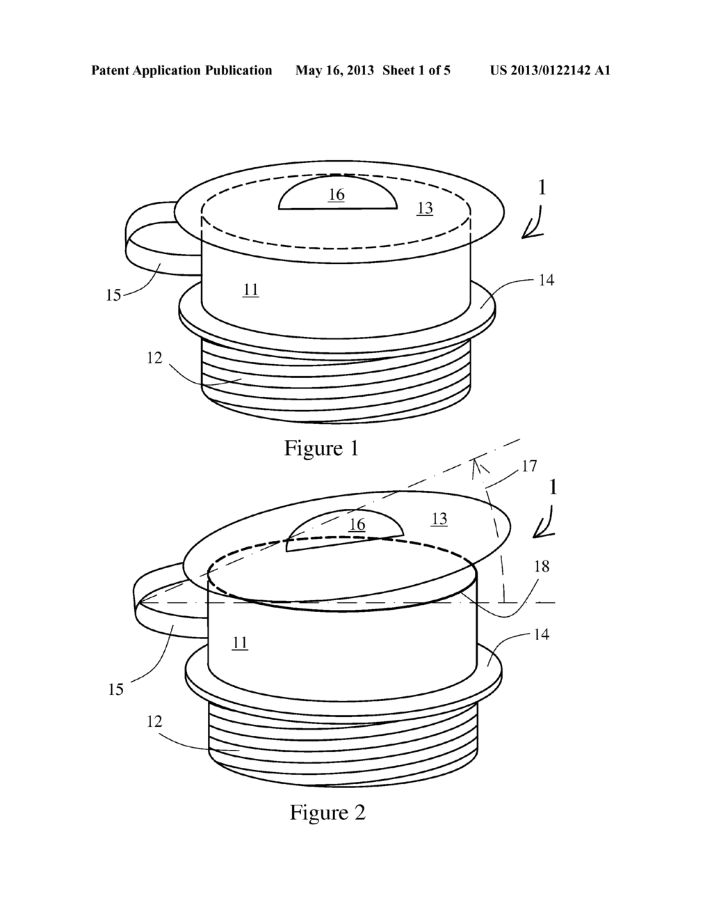 Fermentation Pressure Relief, Anti-Oxidation and Visual Observation     Apparatus and Method - diagram, schematic, and image 02