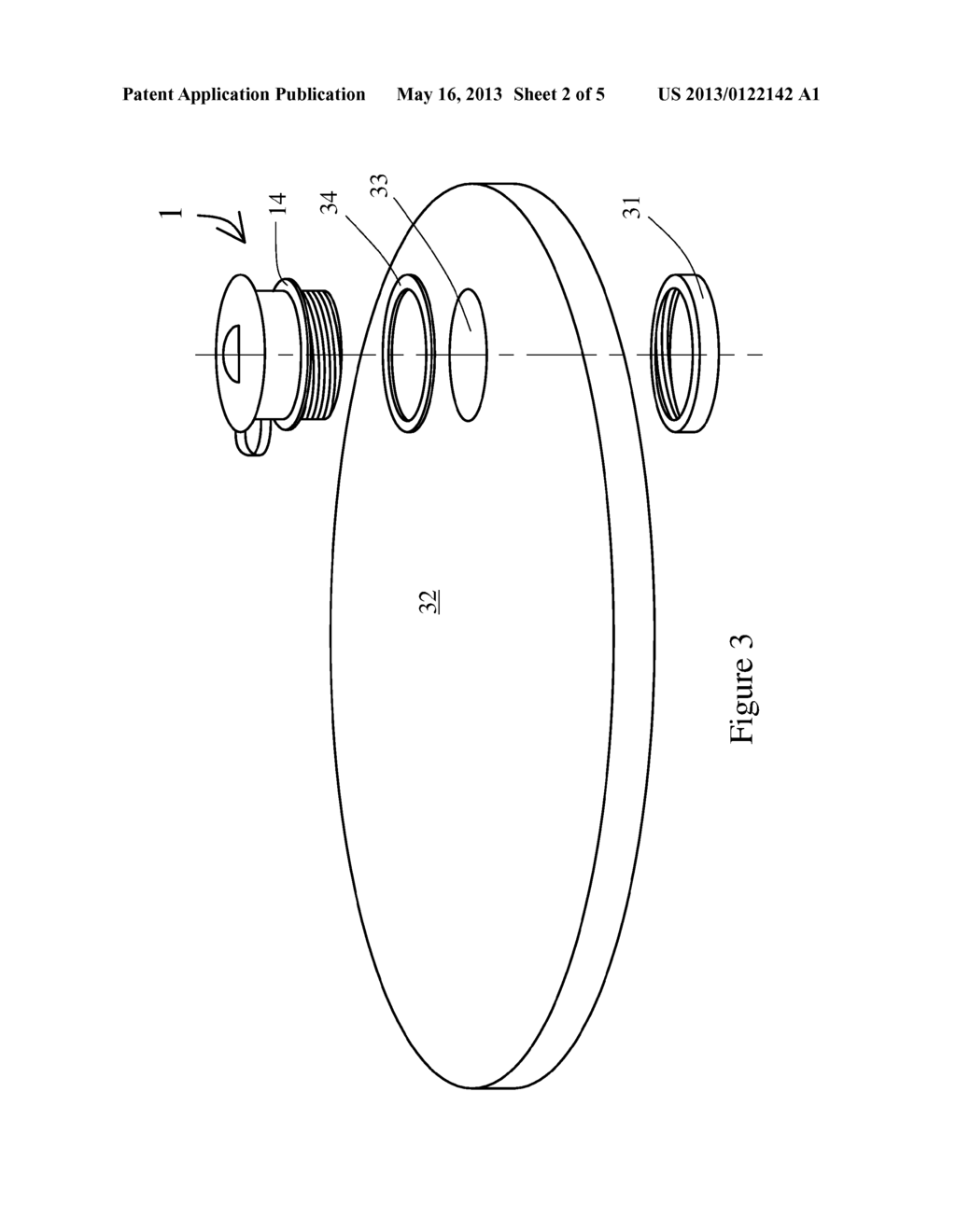 Fermentation Pressure Relief, Anti-Oxidation and Visual Observation     Apparatus and Method - diagram, schematic, and image 03