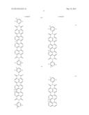 POLYMER-BONDED POLYCYCLIC AROMATIC HYDROCARBONS HAVING NITROGEN CONTAINING     SUBSTITUENTS diagram and image