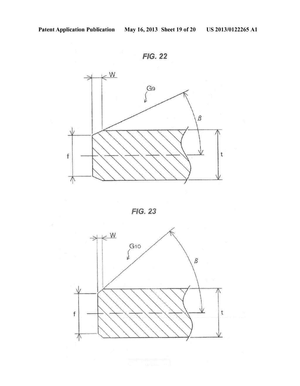 GLASS SUBSTRATE END SURFACE EVALUATION METHOD, GLASS SUBSTRATE END SURFACE     PROCESSING METHOD, AND GLASS SUBSTRATE - diagram, schematic, and image 20