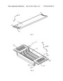 BATTERY SPACE, BATTERY PROTECTING DEVICE AND POWER BATTERY COMPRISING THE     SAME diagram and image