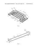 BATTERY SPACE, BATTERY PROTECTING DEVICE AND POWER BATTERY COMPRISING THE     SAME diagram and image